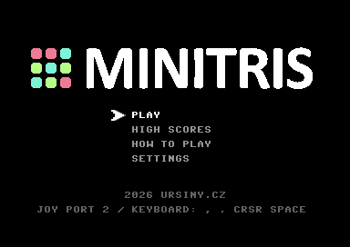 Minitris C64 Icon